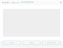 Tablet Screenshot of natalie-green.com